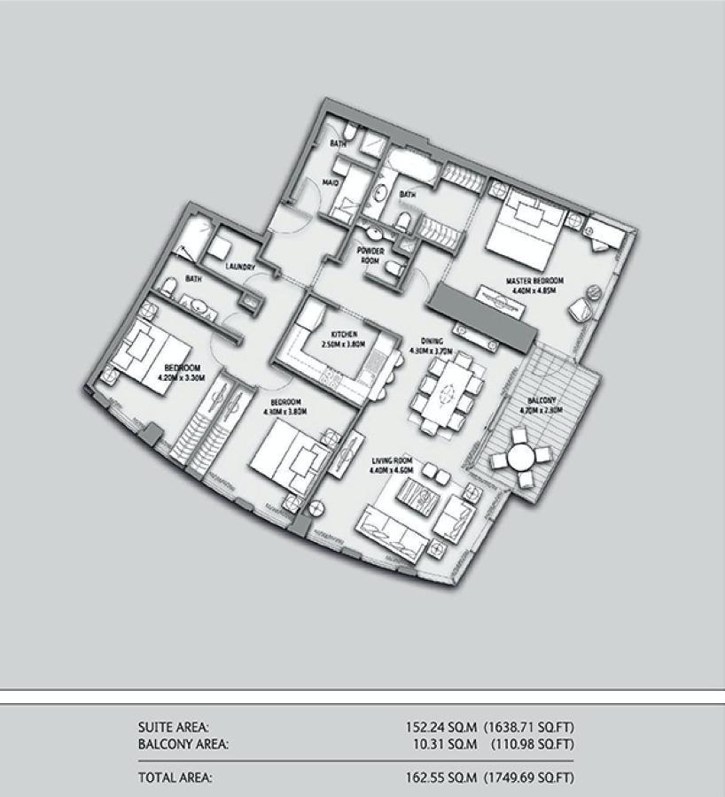 First Class 3Br With Full Burj Khalifa And Fountain View Dubaj Zewnętrze zdjęcie