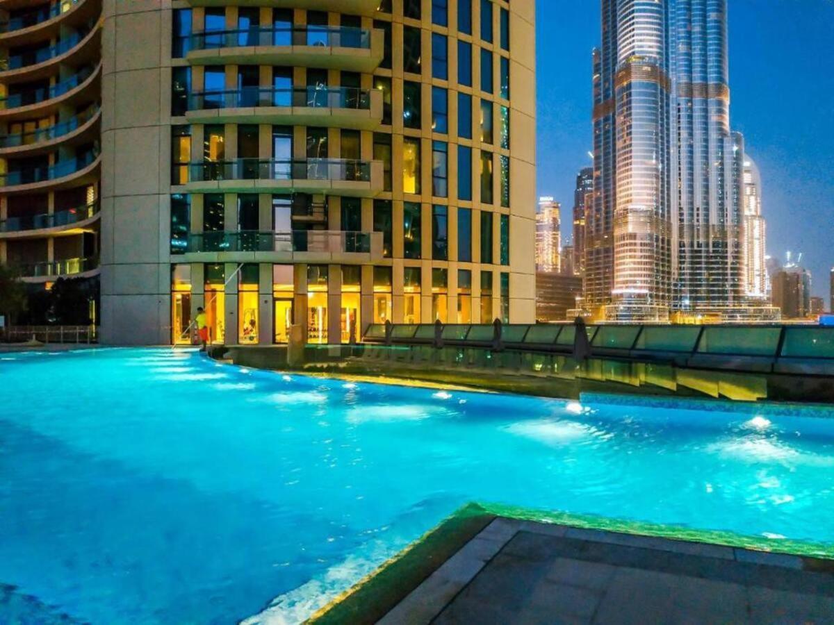 First Class 3Br With Full Burj Khalifa And Fountain View Dubaj Zewnętrze zdjęcie