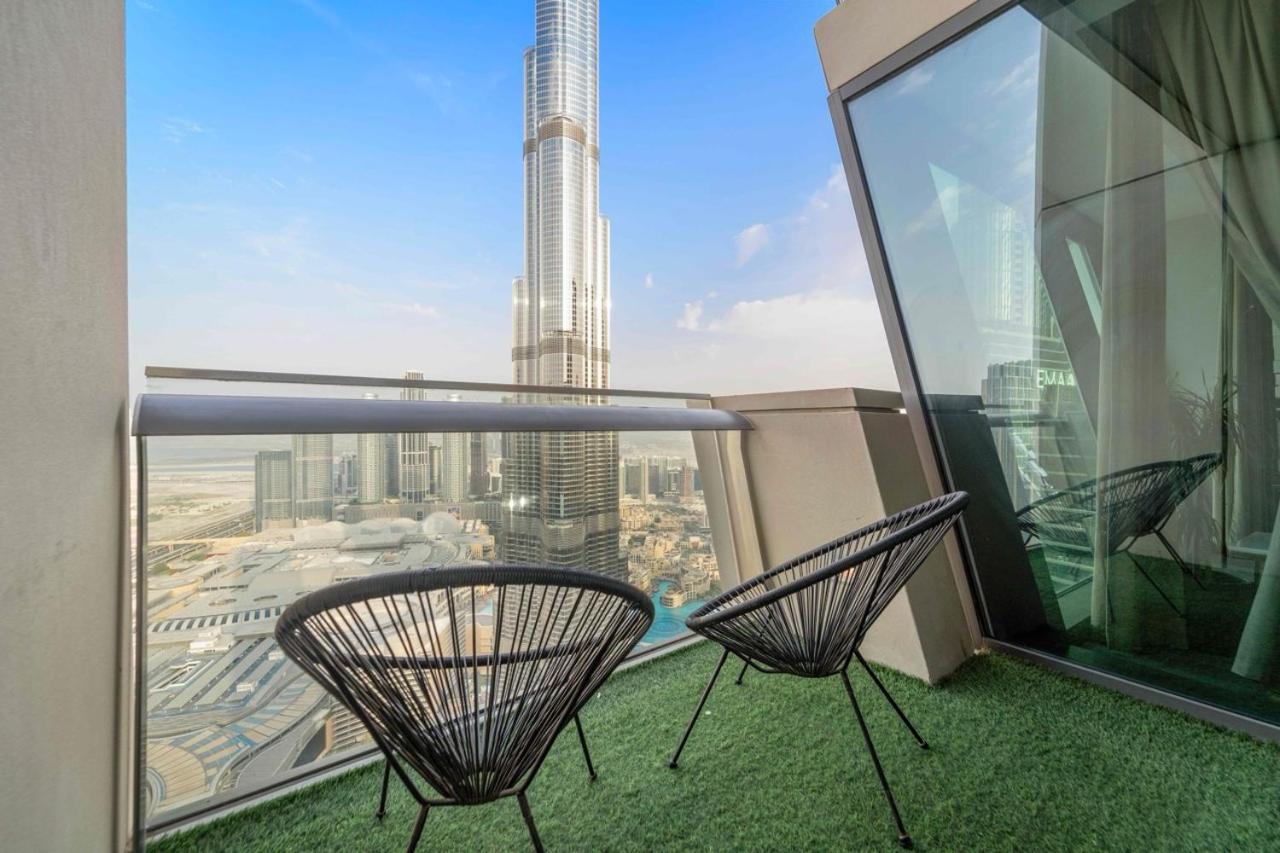 First Class 3Br With Full Burj Khalifa And Fountain View Dubaj Zewnętrze zdjęcie