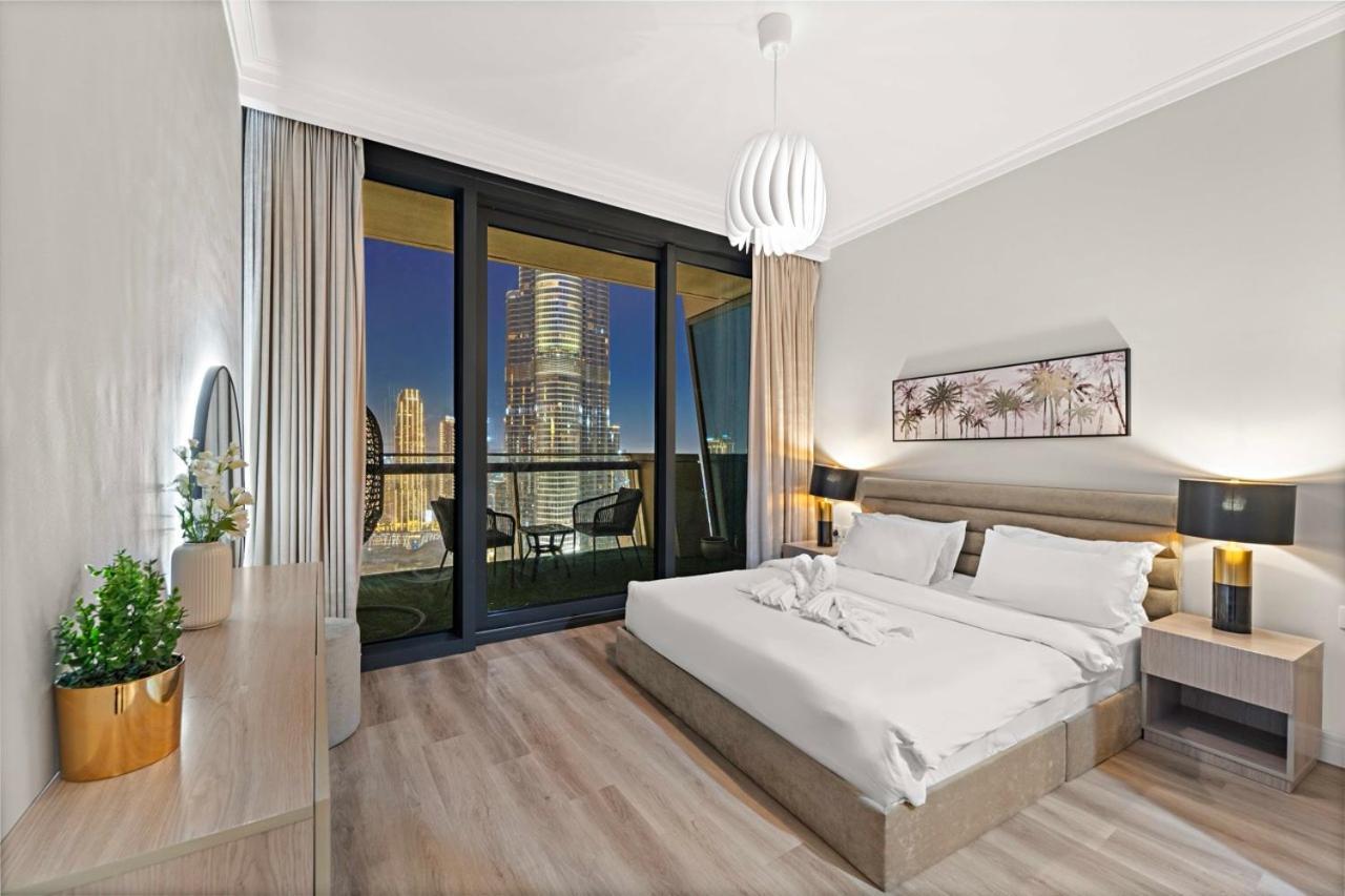 First Class 3Br With Full Burj Khalifa And Fountain View Dubaj Zewnętrze zdjęcie